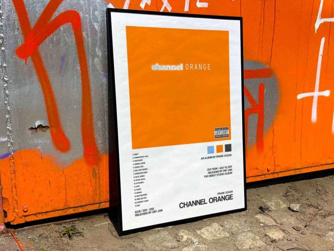 Frank Ocean &Quot;Channel Orange&Quot; Album Cover Poster 5