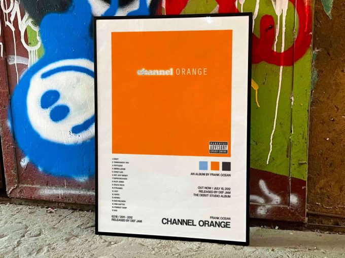 Frank Ocean &Quot;Channel Orange&Quot; Album Cover Poster 6