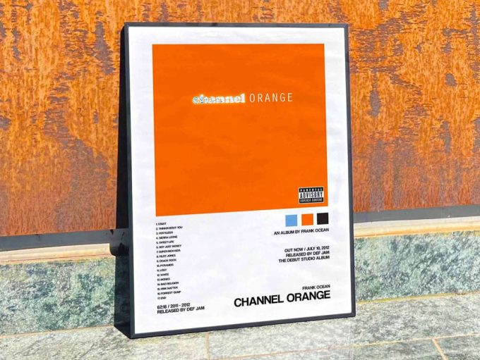 Frank Ocean &Quot;Channel Orange&Quot; Album Cover Poster 8