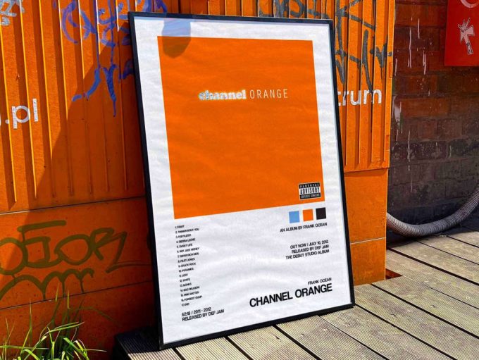 Frank Ocean &Quot;Channel Orange&Quot; Album Cover Poster 9