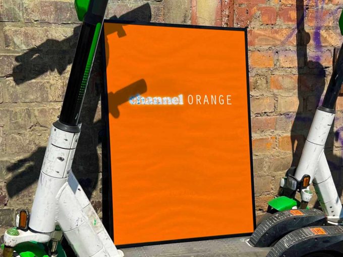 Frank Ocean &Quot;Channel Orange&Quot; Album Cover Poster For Home Room Decor #Fac 2