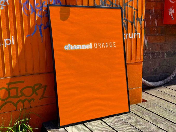 Frank Ocean &Quot;Channel Orange&Quot; Album Cover Poster For Home Room Decor #Fac 3