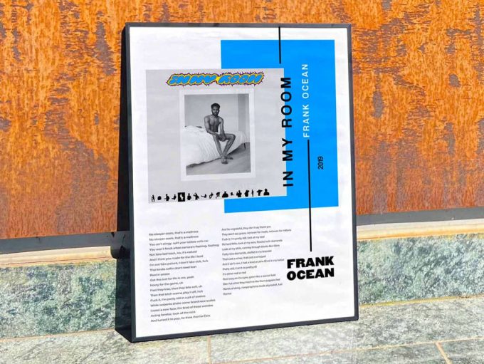 Frank Ocean &Quot;In My Room&Quot; Album Cover Poster For Home Room Decor 7