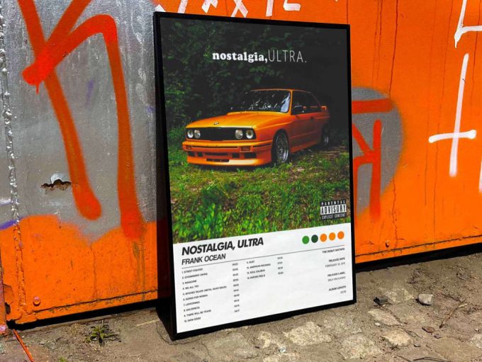 Frank Ocean &Quot;Nostalgia Ultra&Quot; Album Cover Poster For Home Room Decor #6 2