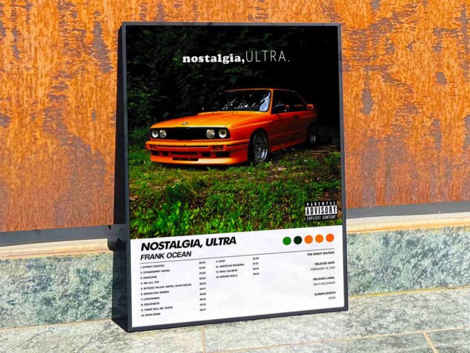 Frank Ocean &Quot;Nostalgia Ultra&Quot; Album Cover Poster For Home Room Decor #6 3