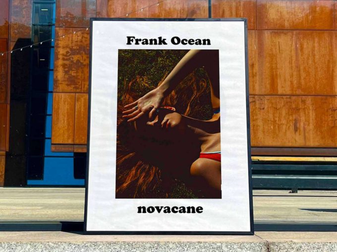 Frank Ocean &Quot;Novacane&Quot; Album Cover Poster #Fac Alt Ver 3
