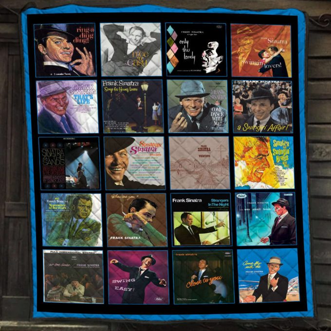 Frank Sinatra 1 Quilt Blanket For Fans Home Decor Gift 2