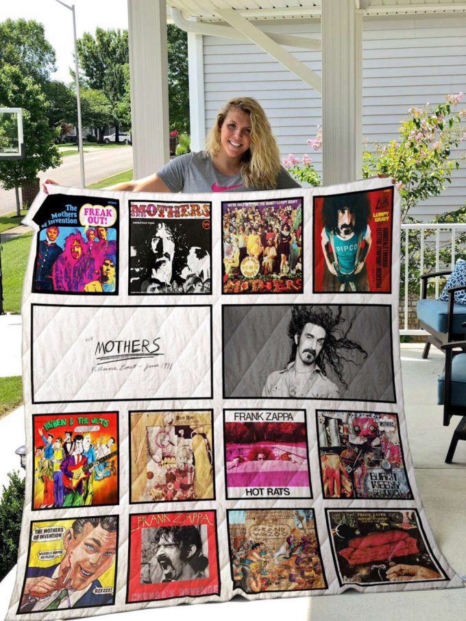 Frank Zappa Quilt Blanket For Fans Home Decor Gift 2