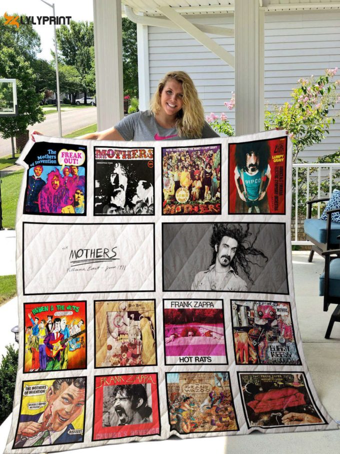 Frank Zappa Quilt Blanket For Fans Home Decor Gifth 1