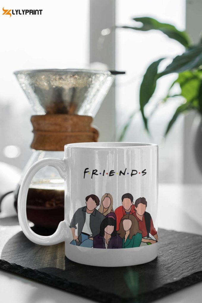 Friends Tv Show Cast Mug Gift - Rachel Green Monica Geller Joey Tribbiani Chandler Bing Ross Geller - Perfect Birthday Gift 1