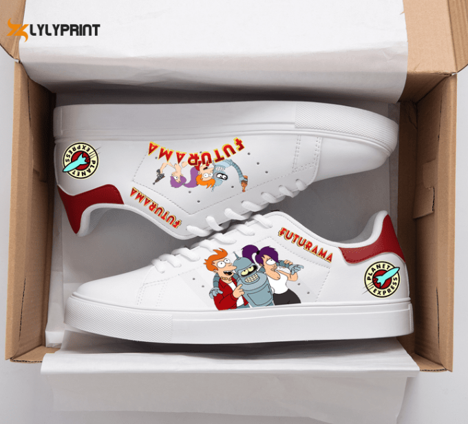 Futurama Skate Shoes For Men Women Fans Gift 1