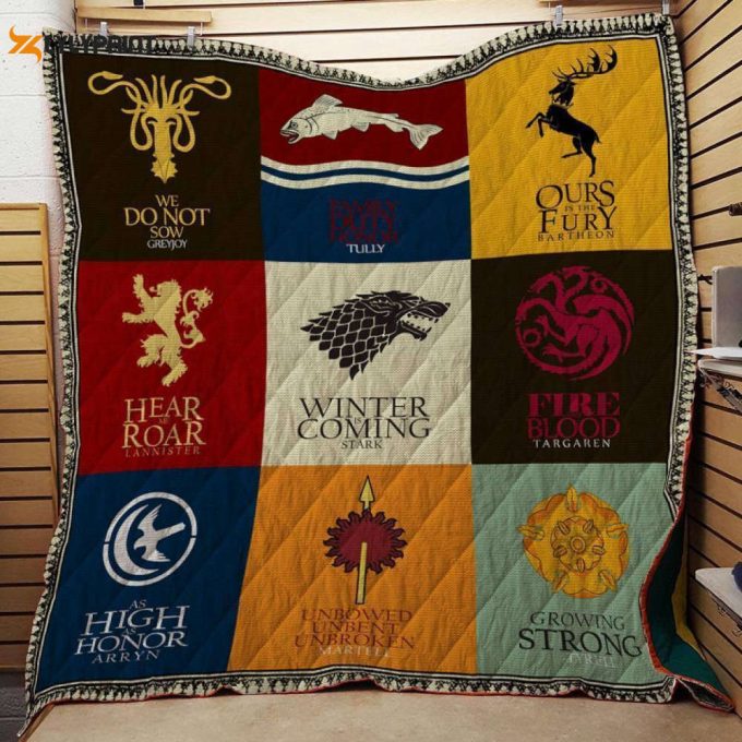 Game Of Thrones 3D Customize Quilt Blanket For Fans Home Decor Gift 1