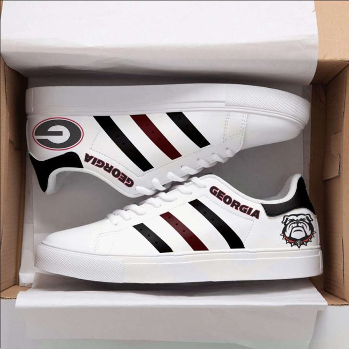 Georgia Bulldogs 3 Skate Shoes For Men Women Fans Gift 2