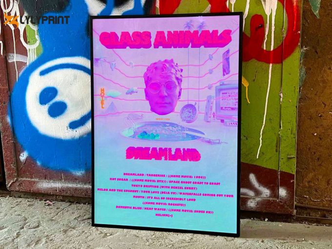 Glass Animals &Amp;Quot;Dreamland&Amp;Quot; Album Cover Poster #Fac 1