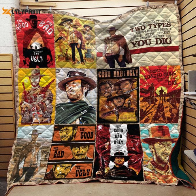 Good Bad Ugly Tribute 3D Customized Quilt 1