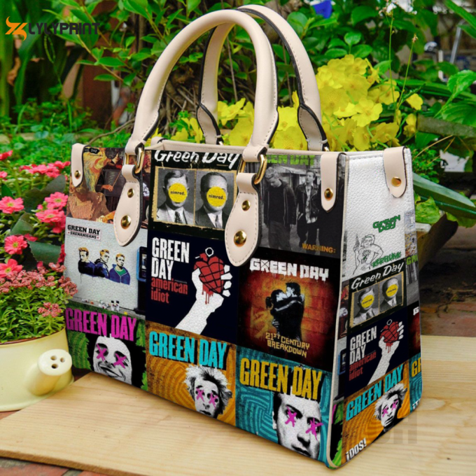 Green Day Leather Bag For Women Gift 1