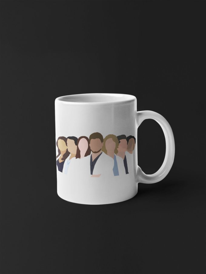 Grey S Anatomy Cast Mug - Funny Gift For Grey S Fans &Amp; Doctors 3