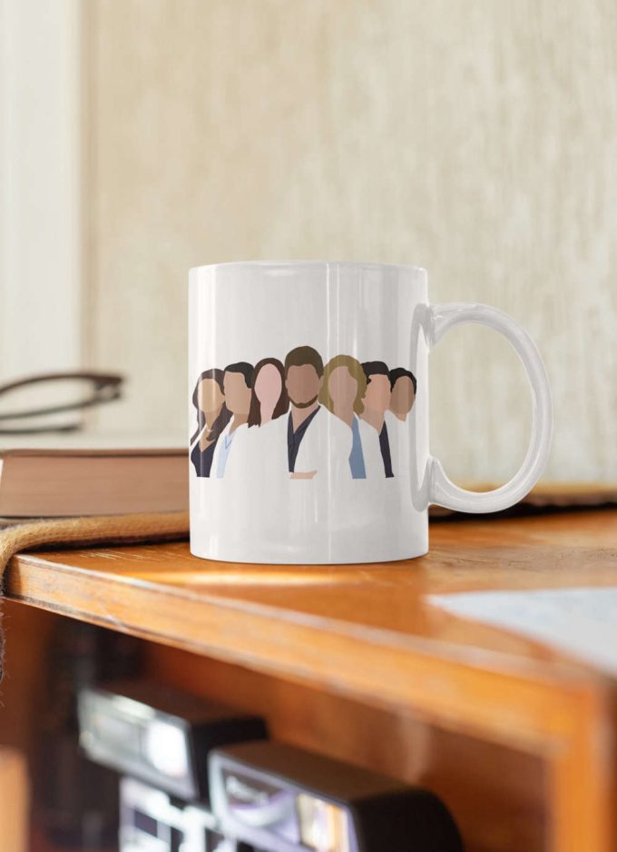 Grey S Anatomy Cast Mug - Funny Gift For Grey S Fans &Amp; Doctors 4