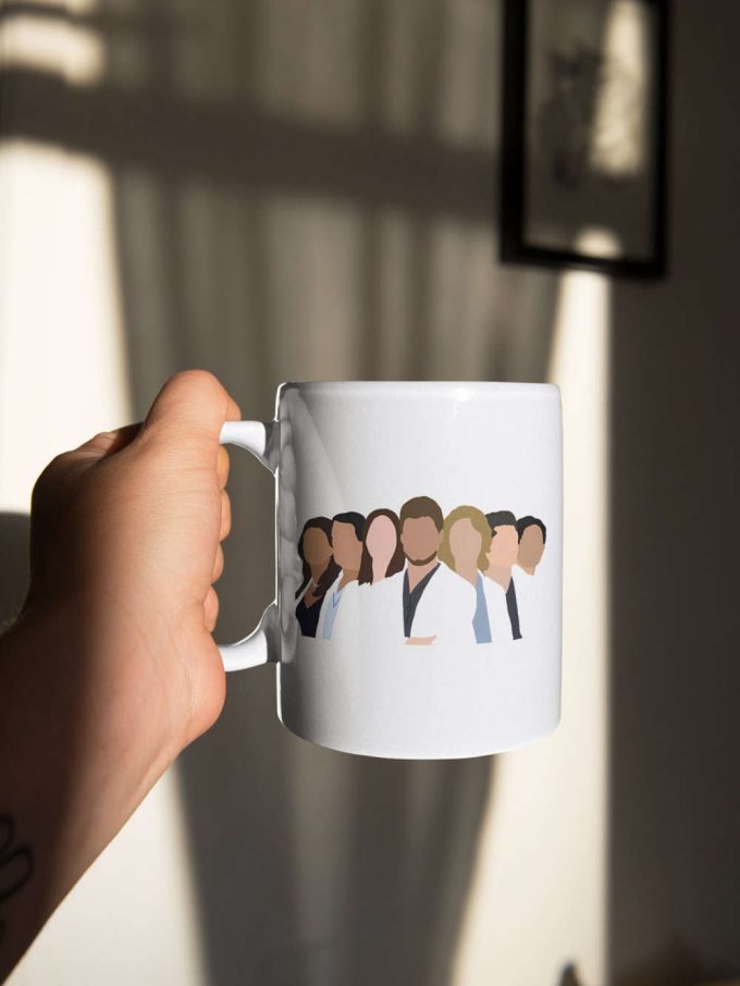 Grey S Anatomy Cast Mug - Funny Gift For Grey S Fans &Amp; Doctors 5