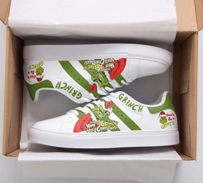 Grinch 1 Skate Shoes For Men Women Fans Gift 3