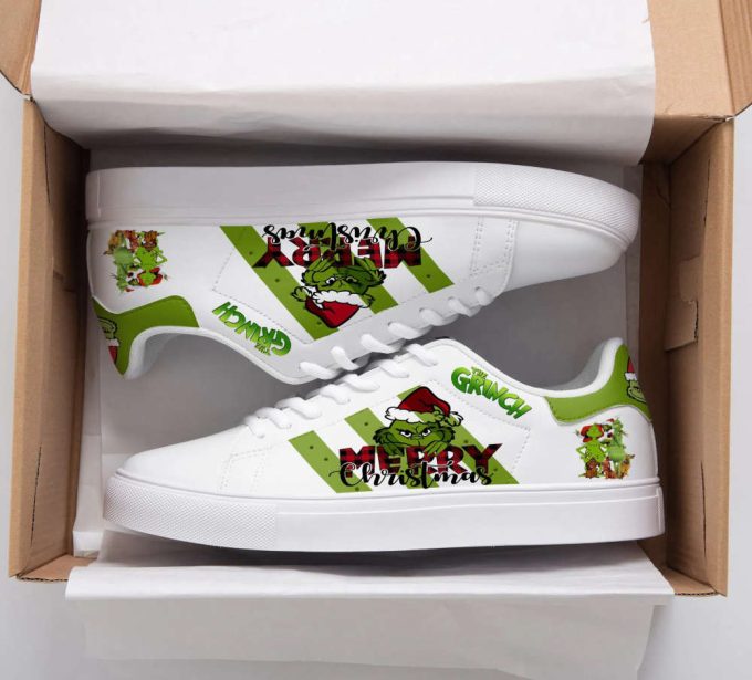 Grinch Christmas A Skate Shoes For Men Women Fans Gift 2
