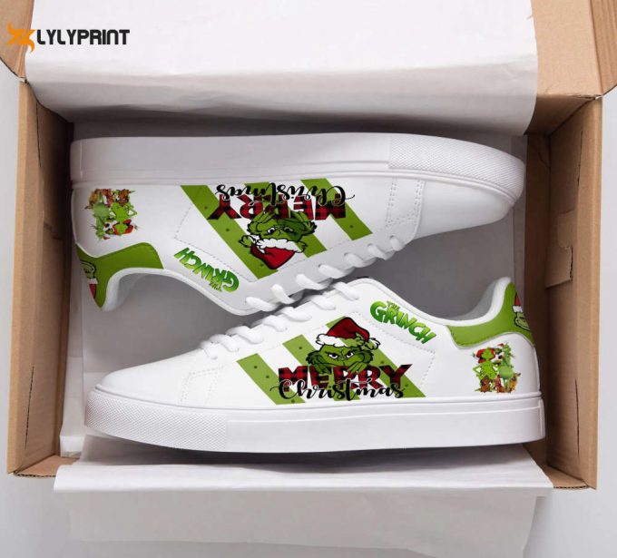 Grinch Christmas A Skate Shoes For Men Women Fans Gift 1