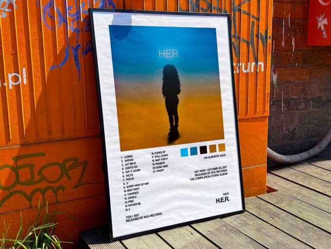 H.e.r &Quot;H.e.r&Quot; Album Cover Poster #2 2