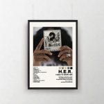 H.E.R Posters | I Used to Know Her Poster | Gabriella Wilson, HER Tracklist Album Cover Poster / Album Cover Poster Print Wall Art