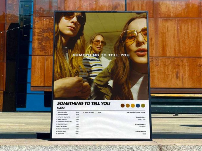 Haim &Quot;Something To Tell You&Quot; Album Cover Poster #6 2