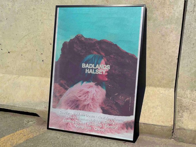 Halsey &Quot;Badlands&Quot; Album Cover Poster For Home Room Decor #Fac 2