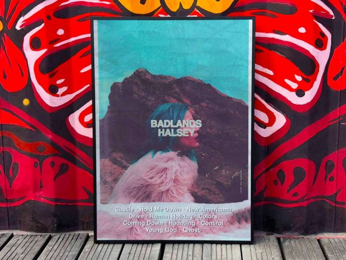 Halsey &Quot;Badlands&Quot; Album Cover Poster For Home Room Decor #Fac 3
