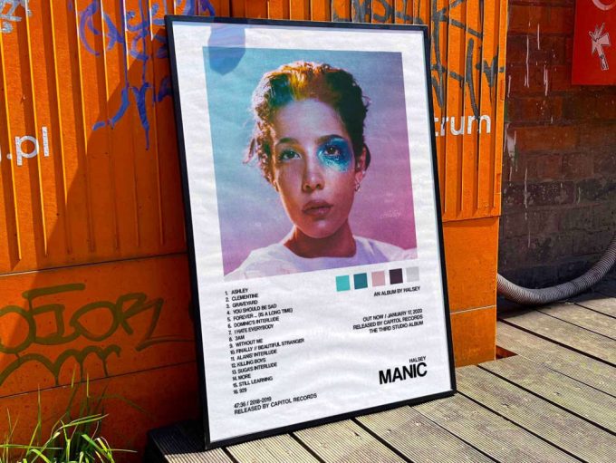 Halsey &Quot;Manic&Quot; Album Cover Poster For Home Room Decor #2 3