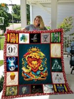 Harry Potter Quilt Blanket For Fans Home Decor Gift