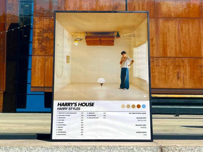 Harry Styles &Quot;Harry &Quot;House&Quot; Album Cover Poster For Home Room Decor #6 3