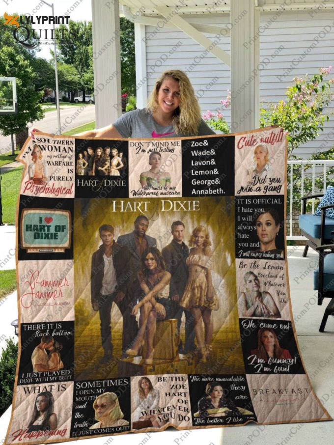 Hart Of Dixie 3D Customized Quilt Blanket For Fans Home Decor Gift 1