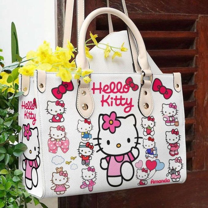 Hello Kitty Leather Hand Bag Gift For Women'S Day - Perfect Women S Day Gift Ch 2