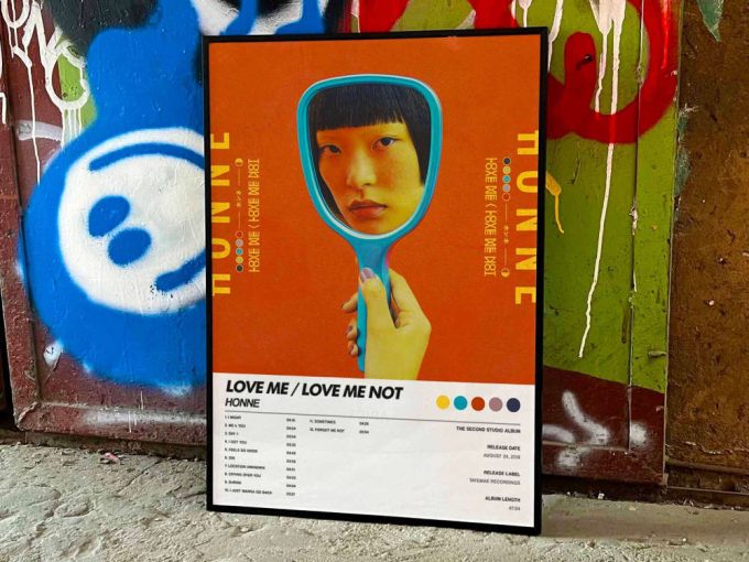 Honne &Quot;Love Me Love Me Not&Quot; Album Cover Poster #6 3