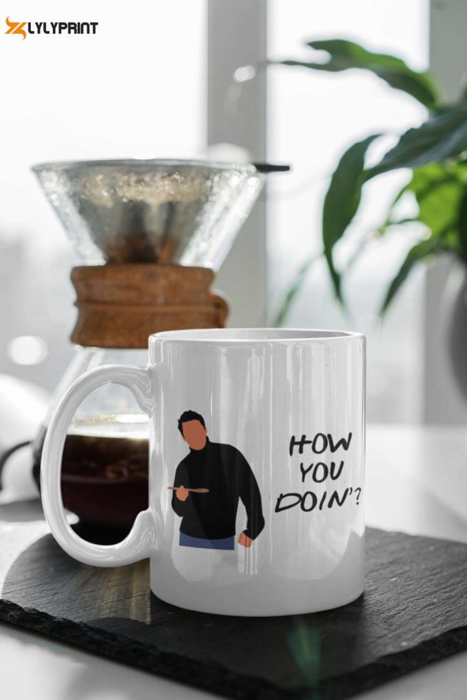 How You Doin' Friends Tv Show Joey Tribbiani 11 Oz Ceramic Mug Gift 1