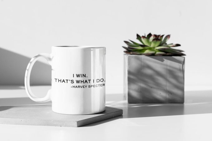 I Win That'S What I Do Harvey Specter Mug Suits Mug Suits Tv Show Louis Litt Harvey Specter 11 Oz Ceramic Mug Gift 3