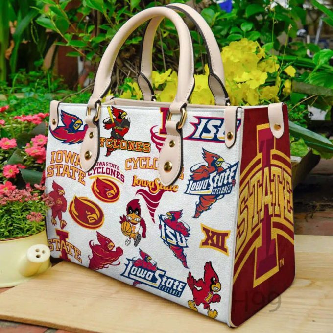 Iowa State Cyclones 1 Leather Handbag Gift For Women 2