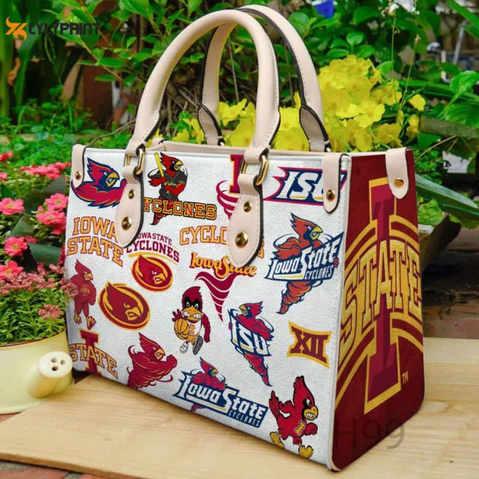 Iowa State Cyclones 1 Leather Handbag Gift For Women 1