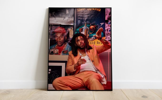J. Cole Posters / J. Cole Album Cover Poster, Poster Print Wall Art, Custom Poster, Home Decor, 4 Your Eyez Only, Dreamville, J Cole Poster 3