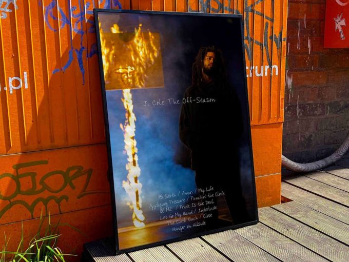 J Cole &Quot;The Off Season&Quot; Album Cover Poster #Fac 3