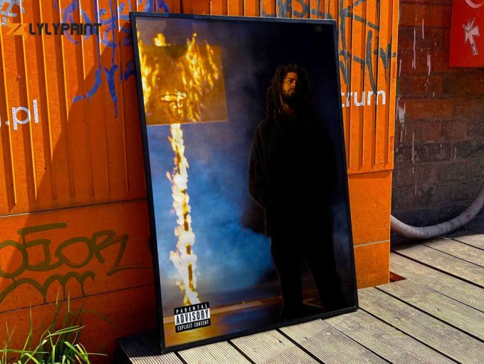 J Cole &Amp;Quot;The Off Season&Amp;Quot; Album Cover Poster #Fac Explicit 1