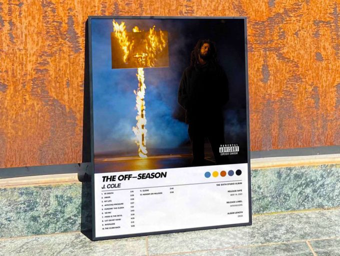 J Cole &Quot;The Offseason&Quot; Album Cover Poster For Home Room Decor #6 2