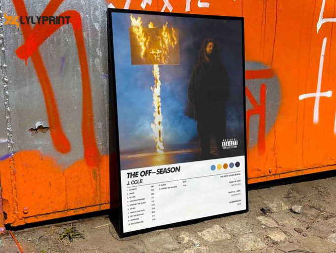 J Cole &Amp;Quot;The Offseason&Amp;Quot; Album Cover Poster For Home Room Decor #6 1