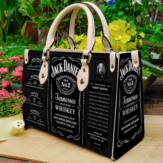 Jack Daniel Leather Handbag Gift For Women 2