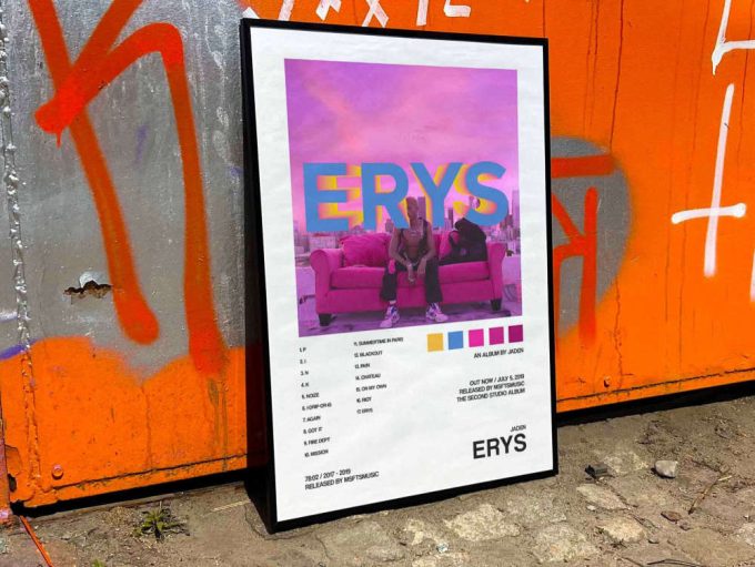 Jaden &Quot;Erys&Quot; Album Cover Poster #2 3