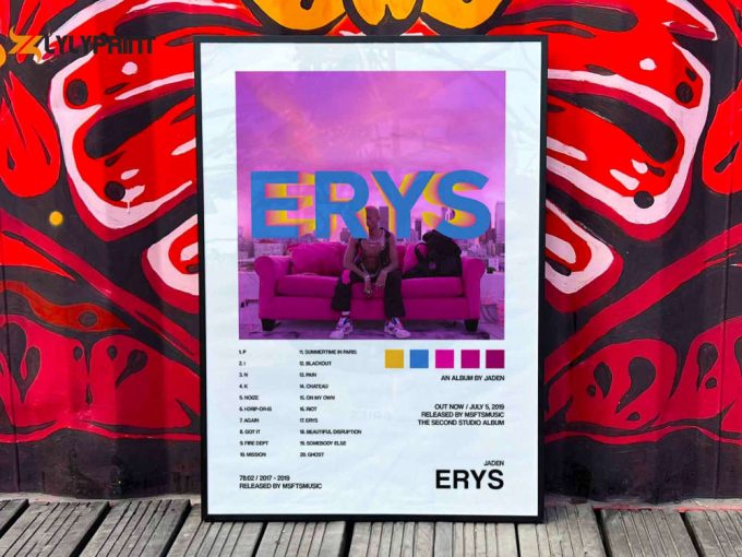 Jaden &Amp;Quot;Erys&Amp;Quot; Album Cover Poster #2 Deluxe 1