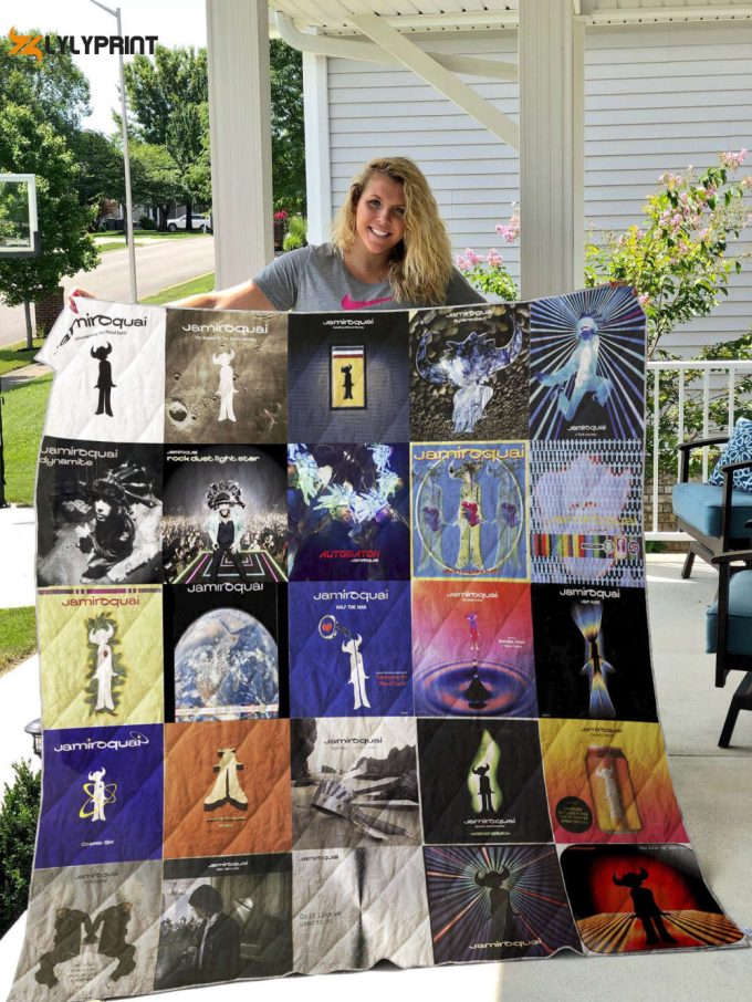 Jamiroquai Quilt Blanket For Fans Home Decor Gift 1